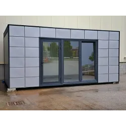 Kancelársky a obytný kontajner D18 šedý