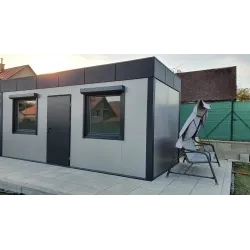 Kancelársky kontajner A15 šedý