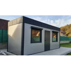 Kancelársky kontajner A15 šedý