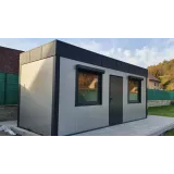 Kancelársky kontajner A15 šedý