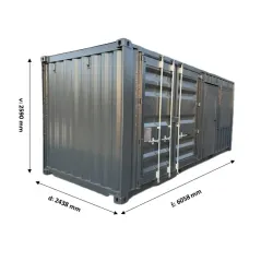 Skladový lodný kontajner s kanceláriou CG20 - NOVÝ