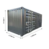 Skladový lodný kontajner s kanceláriou CG20 - NOVÝ