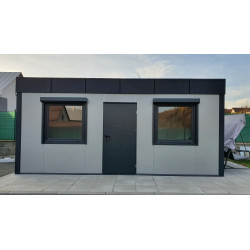 Kancelársky kontajner A15 šedý